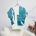 Short-Sleeved T-Shirt for Women in Summer, Loose Slimming Look Pleated Top Design, Niche New Style, High-End Western Style Shirt for Women
