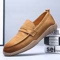 2025 Spring New Commuter Loafers Retro Old Money Style Slip-On Breathable Casual Loafers for Men Trendy