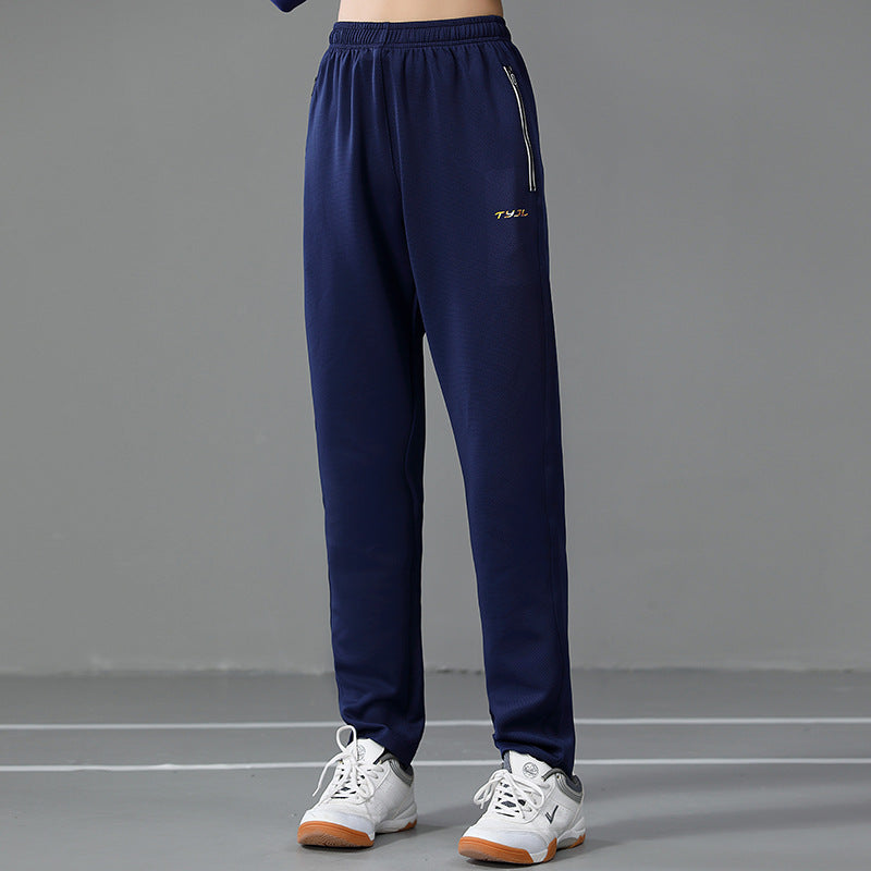 New Badminton Uniform Jacket Black and White Suit Men's and Women's Long-Sleeved Volleyball Uniform Table Tennis Uniform Competition Training Uniform