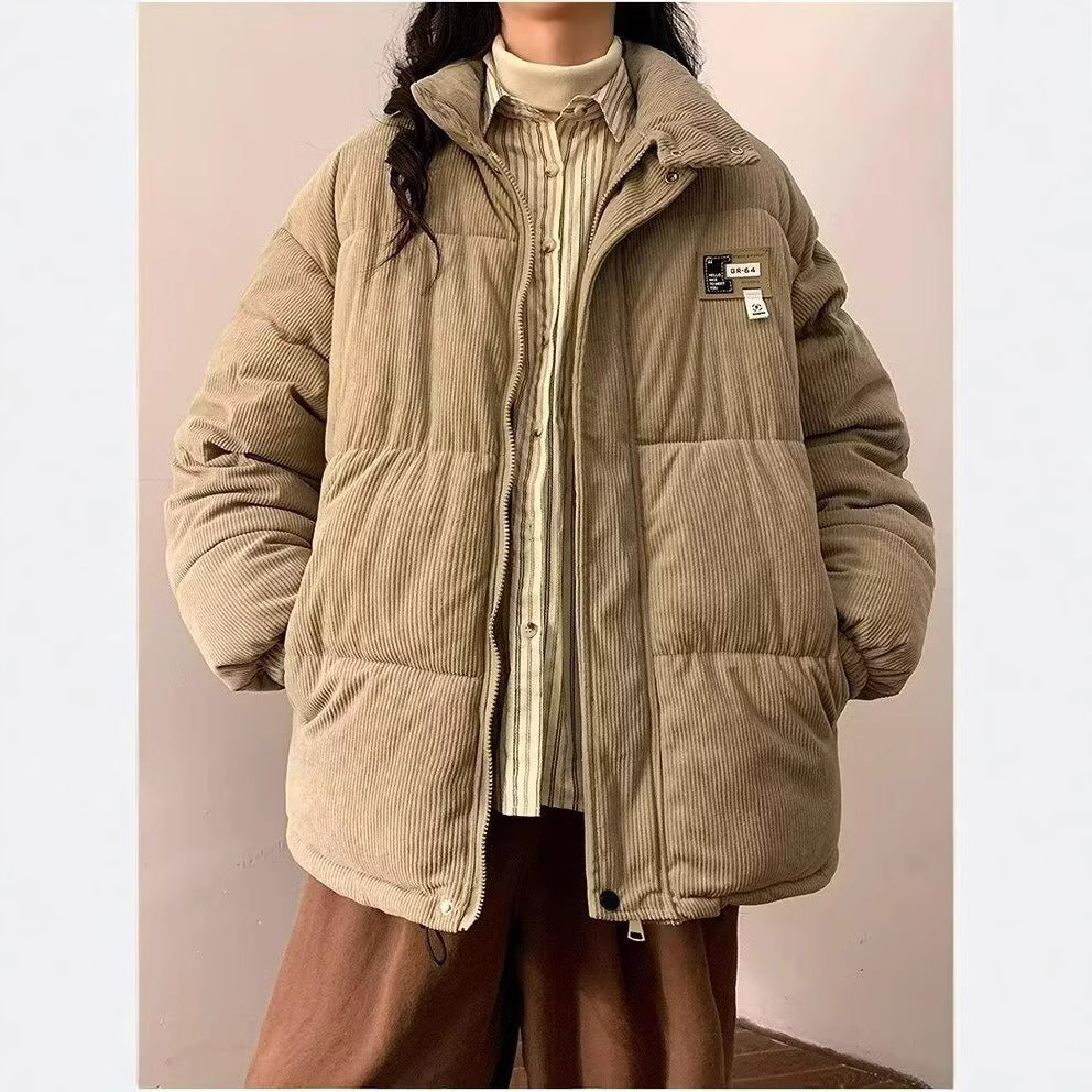 2025 New Winter Cotton-Padded Jackets for Men and Women, Thickened and Warm, Casual Sports Trendy Brand Stylish Coats