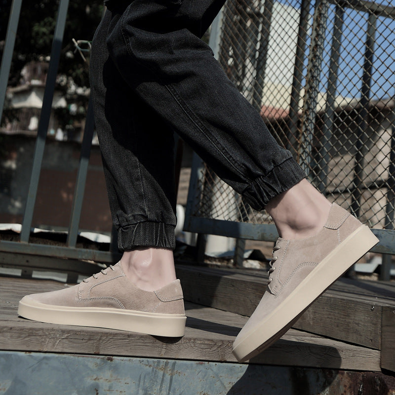 New Men's Casual Shoes Korean Style Trendy Shoes Men's Breathable Fashion Sneakers Soft Sole Comfortable Shoes Men's Shoes