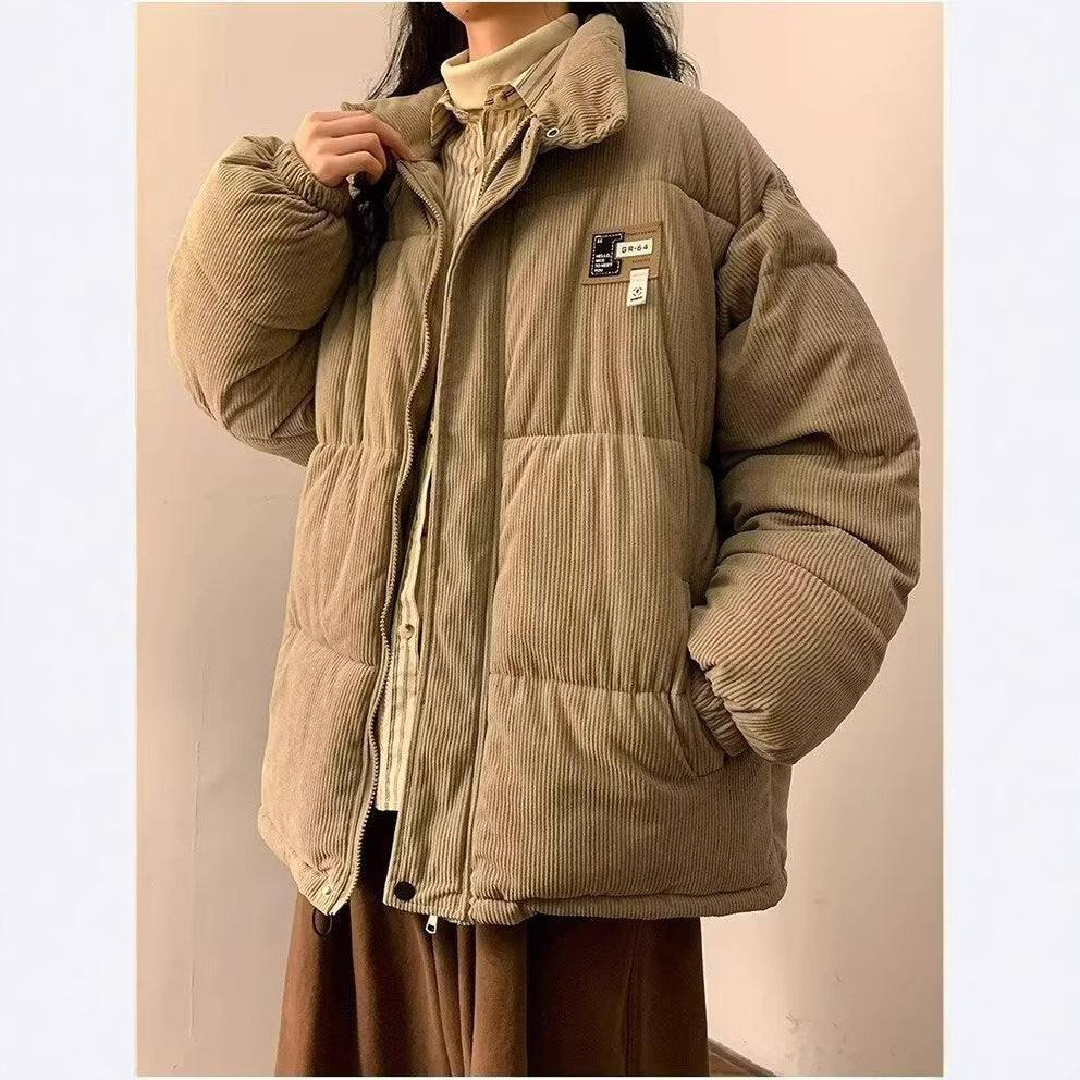 2025 New Winter Cotton-Padded Jackets for Men and Women, Thickened and Warm, Casual Sports Trendy Brand Stylish Coats