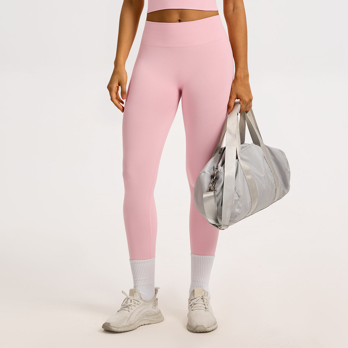 Cross-border Tight High Waist Hip Lifting Yoga Pants Women's Threaded Waist Tight Abdominal Fitness Pants High Elastic Outer Wear Running Pants