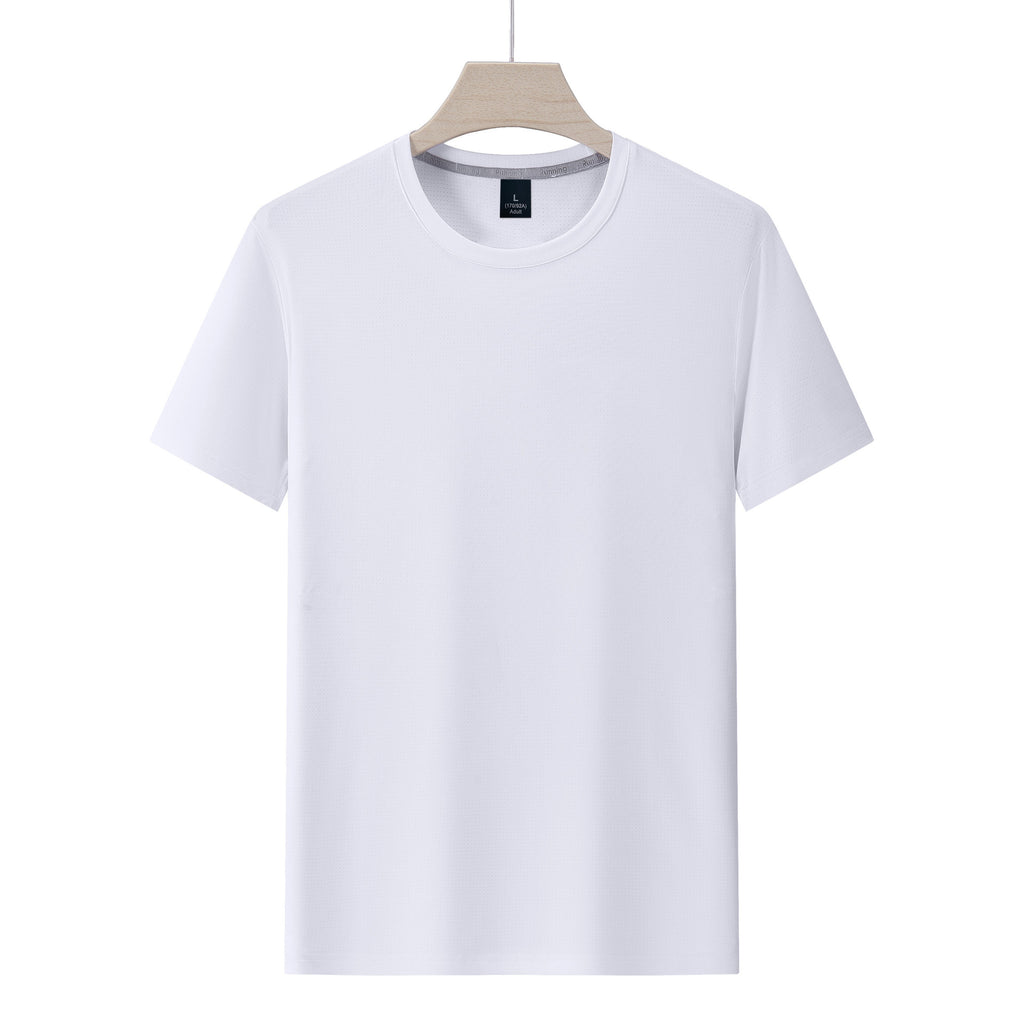 170g quick-drying outdoor sportswear short sleeve T-shirt men's and women's summer custom printed logo pattern picture gym running t