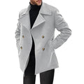 Cross-Border Independent Site Men's Trench Coat, New Spring and Autumn Men's Coat, Mid-Length Foreign Trade Amazon Casual Men's Jacket
