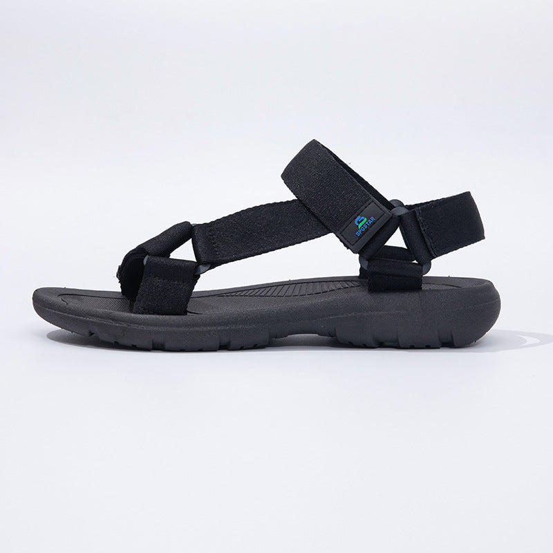 Sandals Men's Summer Beach Non-slip Wear-resistant Soft Bottom Casual Sports Sandals Couple's Outdoor Men's Sandals