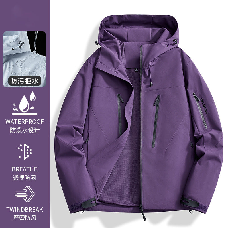 Woodpecker Jacket Girls New Autumn Three-In-One Outdoor Waterproof Small and Beautiful Sports Windproof Jacket