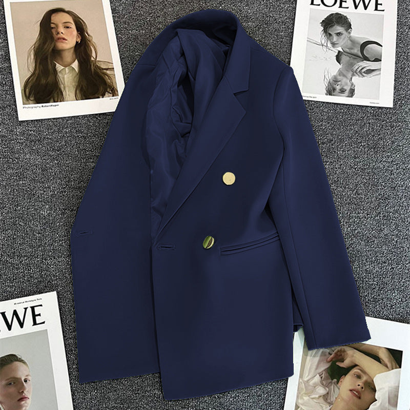 Green Small Blazer for Women 2025 Spring New Style Slimming Internet Celebrity Street Top Trendy Women
