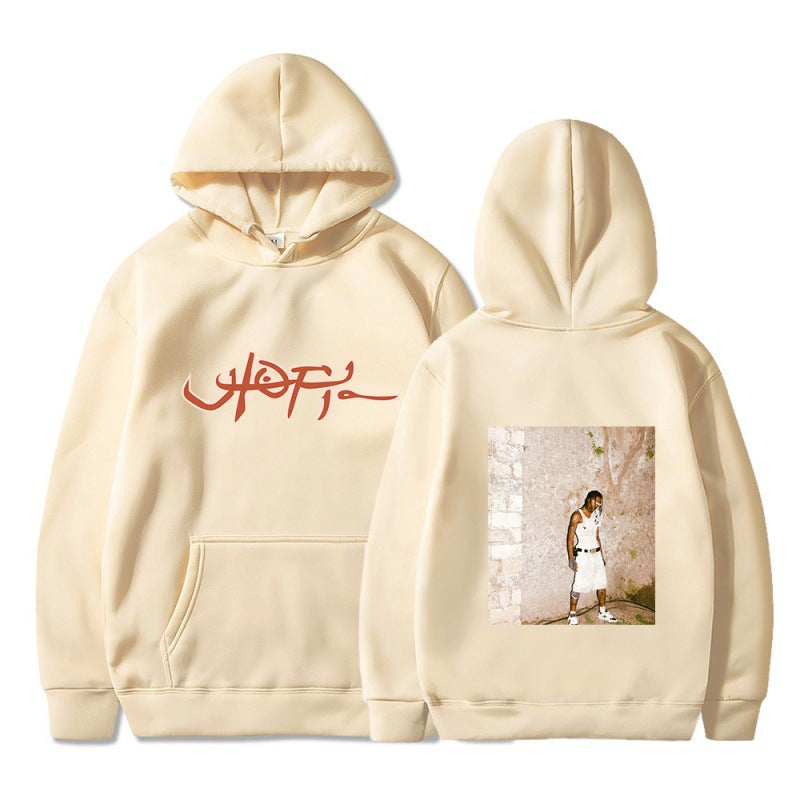 [Cross-border European Code] Y2K Utopia Travis Hoodies For Men Hooded