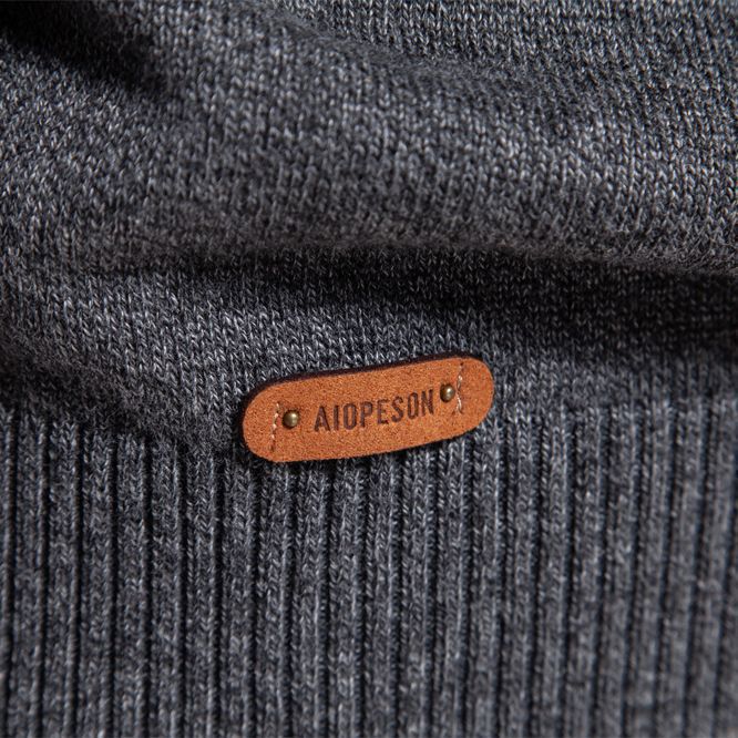 Men's 2023 Men's Sweater European Size Cross-Border Casual Men's Round Neck Autumn and Winter Pullover Sweater Easiest for Match New Cotton