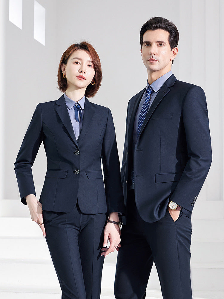 Men's Suit suit Men's Business Professional Dress Salesman Work Clothes Casual Suit Pants Men's and Women's