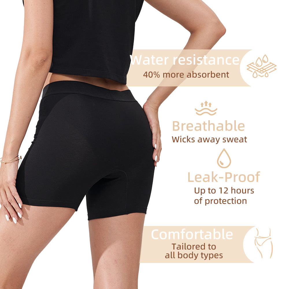 Cross-border Physiological Underwear Pure Cotton Women's Underwear Physiological Pants plus size Women's Double-layer High Waist All-in-one Cotton Leak-proof Underwear