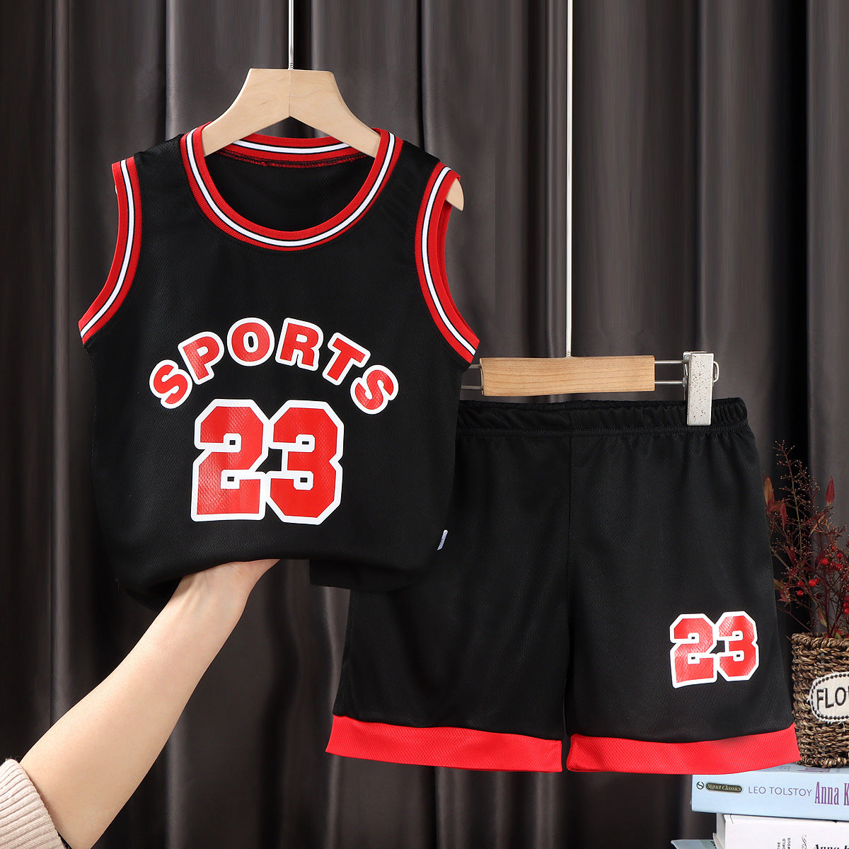 Children's Suit Category a New Basketball Suit Big Children's Sports Suit Basketball Vest Children's Clothing Sportswear Dropshipping