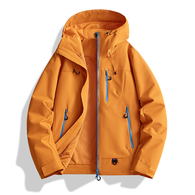 2025 New Style Jacket for Men and Women, Outdoor Three-In-One Windproof and Waterproof Detachable Two-Piece Jacket in Stock