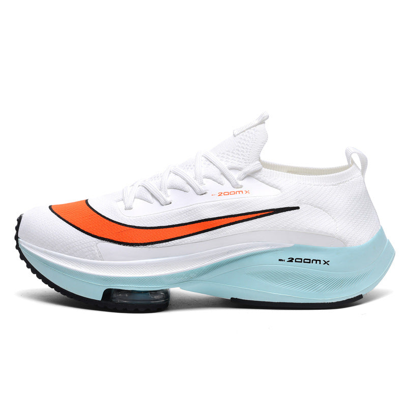 2025 Spring and Autumn Couple Trendy Sports Shoes Lightweight Breathable Mesh Running Shoes Male Teenage Student Sports Shoes