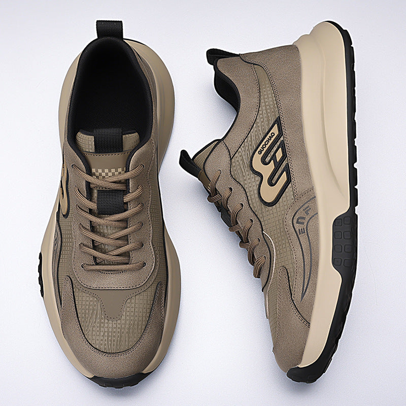 Men's Sneakers Summer New Style Men's Running Shoes Versatile Breathable Dad-Style Trendy Non-Slip Casual Shoes Wholesale
