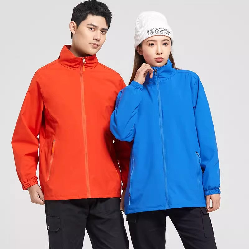 Workwear Jackets with Custom Logo Printing, Corporate Jackets, Trench Coats, Embroidered Fleece-Lined Jackets, Custom-Made Work Clothes, Winter Clothing