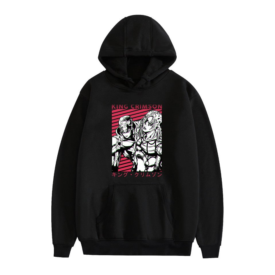 New Hot Hoodie JOJO's Wonderful Adventure Popular Printed Casual Men's and Women's Cross-border Trendy Sweater