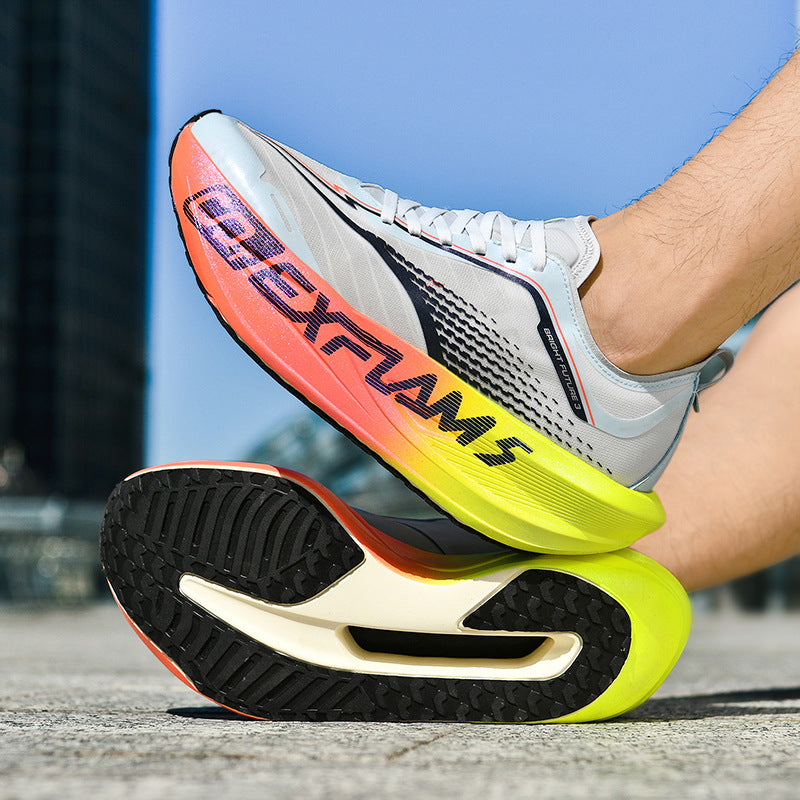 Professional Marathon Sports Training Racing Competition Cushioning Breathable Men's Sports Shoes Carbon Plate Comfortable Women's Running Shoes Autumn