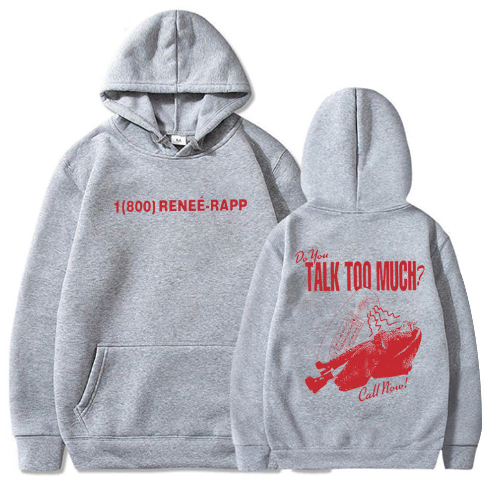 Reneé Rapp Talk Too Much Hoodie Merch Gift for Reneé Rapp