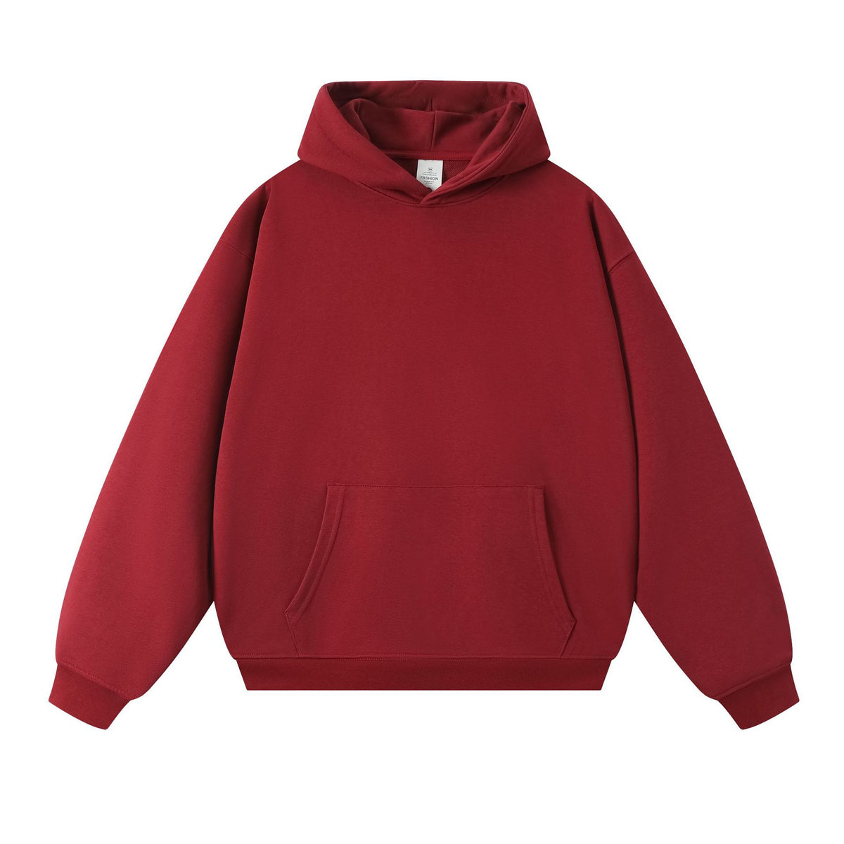 New Style Couple's Loose-Fitting Round-Neck Hooded Sweatshirt, Long-Sleeved Sweatshirt, Heavyweight Pure Cotton 400g Hoodie with Printed Logo