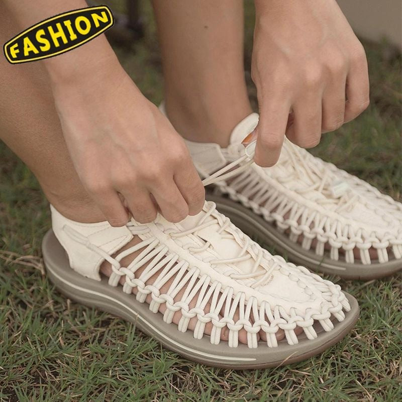 Original Roman Sandals Summer Breathable Low-top Soft Bottom Couples Fashion Beach Shoes