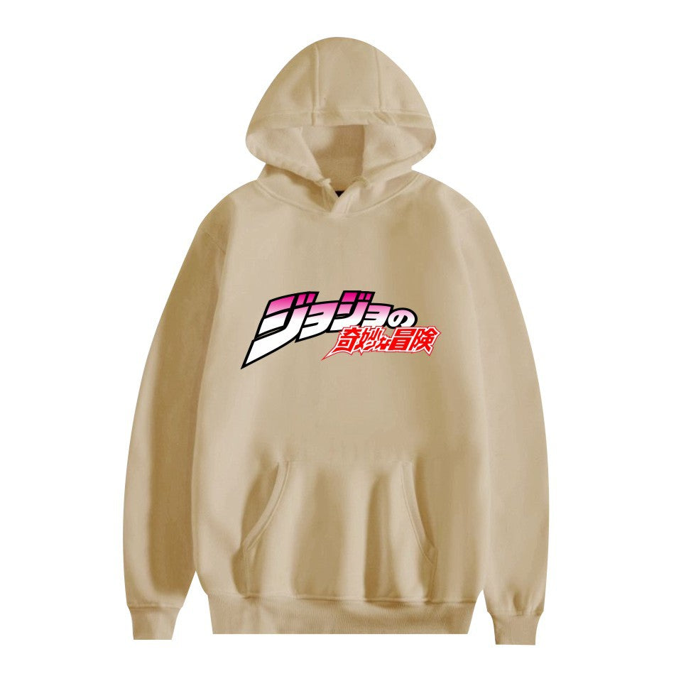 New Hot Hoodie JOJO's Wonderful Adventure Popular Printed Casual Men's and Women's Cross-border Trendy Sweater