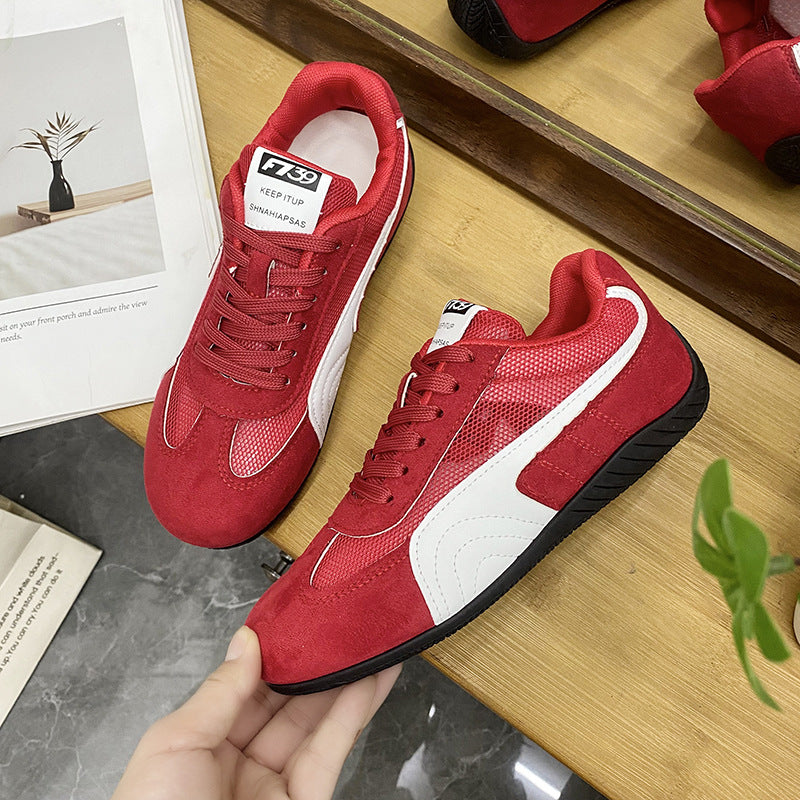 Forrest Gump Shoes Moral Training Shoes Men's 2025 Spring and Summer New Flats Trendy Versatile Sneakers Retro Breathable Casual Sports Shoes