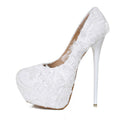 South Korea Princess high heels 2024 new platform all-match 16CM sexy bed sexy stiletto heel super high women's shoes