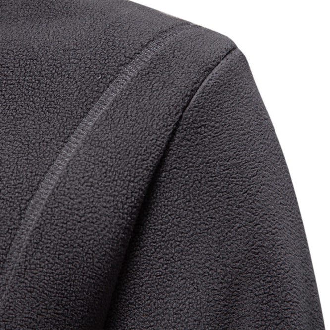Men's Hooded Sweatshirt 2024 Long-Sleeved Sweatshirt Polar Fleece New Cross-Border Warm Trend Autumn and Winter Versatile
