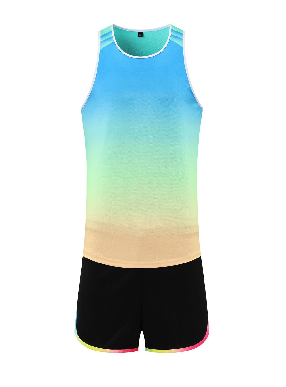 Customized Track and Field Clothing for Men and Women, Sports Students, Sprint Training Clothing, Marathon Running Suit, Vest, Sportswear, Printed Number