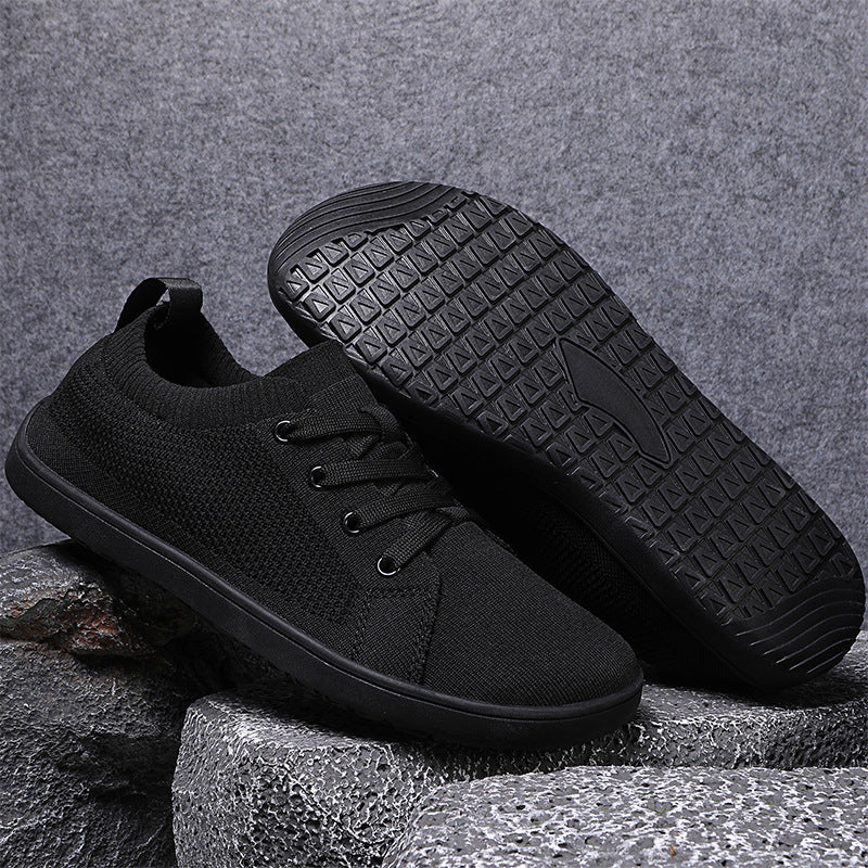 Cross-Border Large Size Men's Casual Breathable Barefoot Wide-Toe Shoes for Couples Outdoor Cycling and Running Lightweight Sports Shoes Wholesale