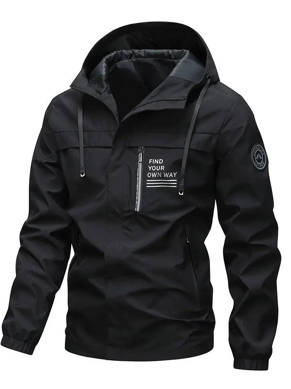 Cross-Border Outdoor Quick-Drying, Wear-Resistant, Windproof and Breathable Jackets for Men and Women, Loose-Fitting Mountaineering and Hiking Jackets, Trendy