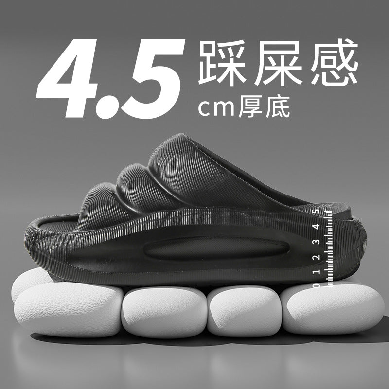 2025 new summer fashion outdoor men's wear increased thick bottom 5cm rock men's sandals wholesale