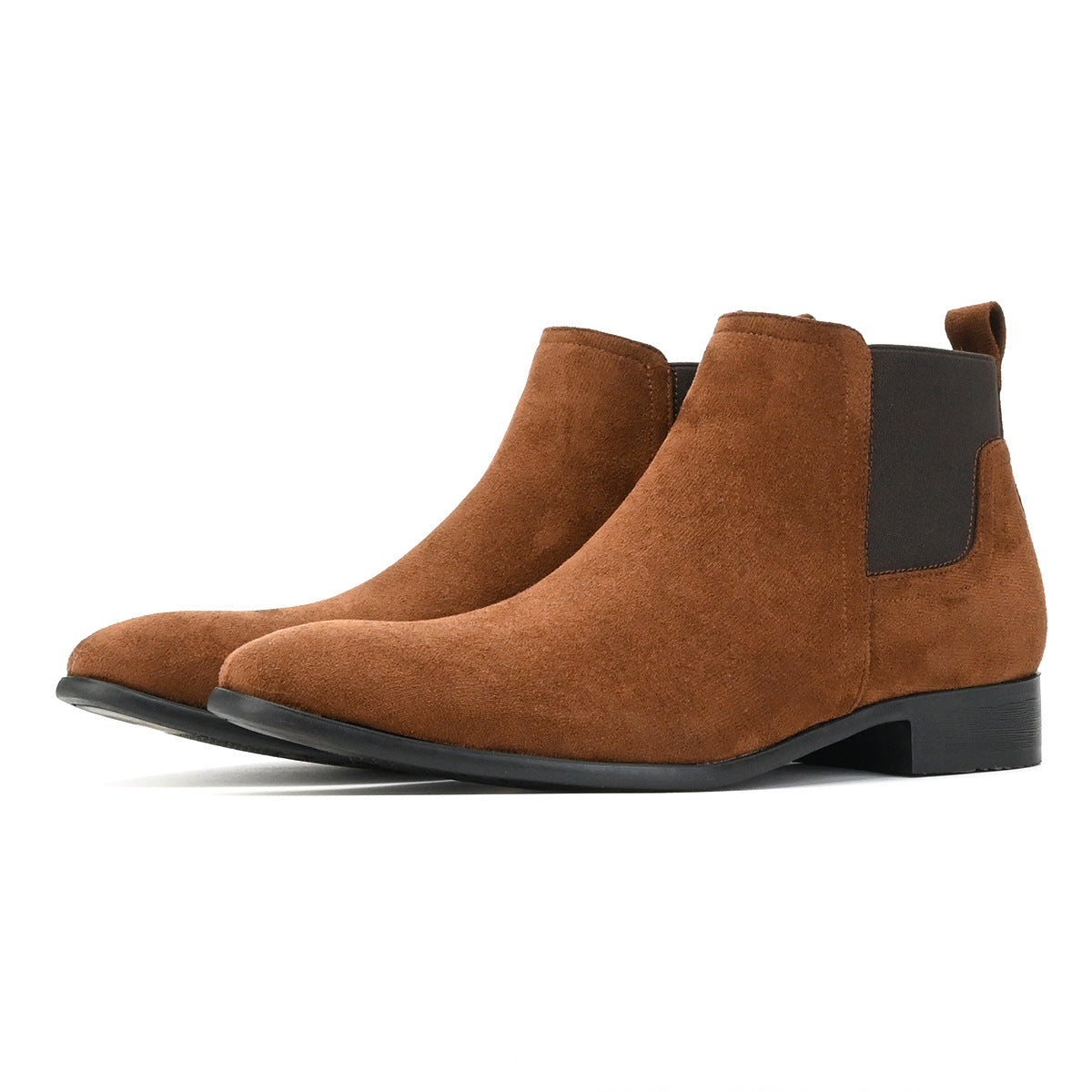Men's Chelsea Boots Foreign Trade Small Square Men's Shoes All-match Fashion Cross-border Men's Ankle Boots