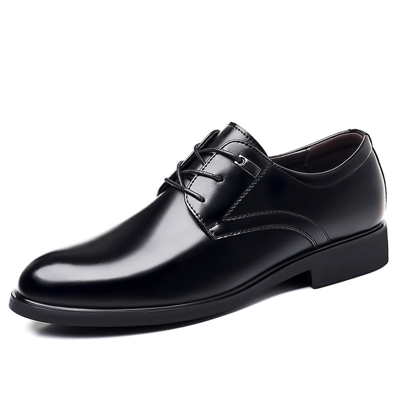 Original Export Large Size Men's Leather Shoes 2026 New Model Men's Business Formal Shoes Extra Large Size 50 Groom Wedding Shoes
