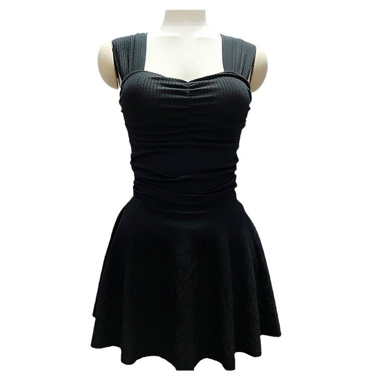 Cross-border Wholesale Swimwear Women's Conservative Split Skirt Belly Covering Slimming Sexy South Korea ins Fairy Hot Spring Swimwear