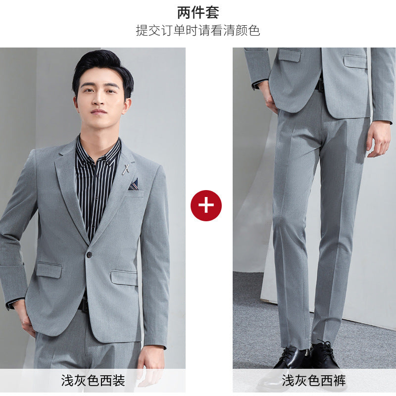 New Business Suit Men's Work Clothes Women's Black High-End Suit Suit Lawyer Teacher Work Professional Formal Wear