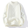 Cross-border New Sweater Men's Clothes Autumn and Winter Men's Knitted Shirt Crewneck Pullover Sweater Men's Casual Base Shirt
