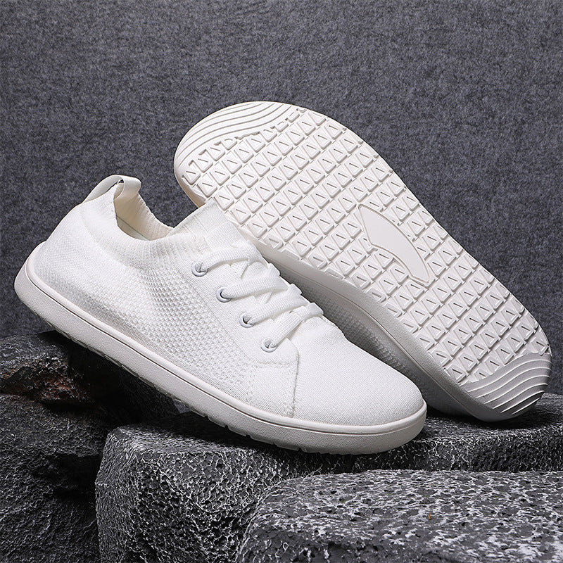 Cross-Border Large Size Men's Casual Breathable Barefoot Wide-Toe Shoes for Couples Outdoor Cycling and Running Lightweight Sports Shoes Wholesale