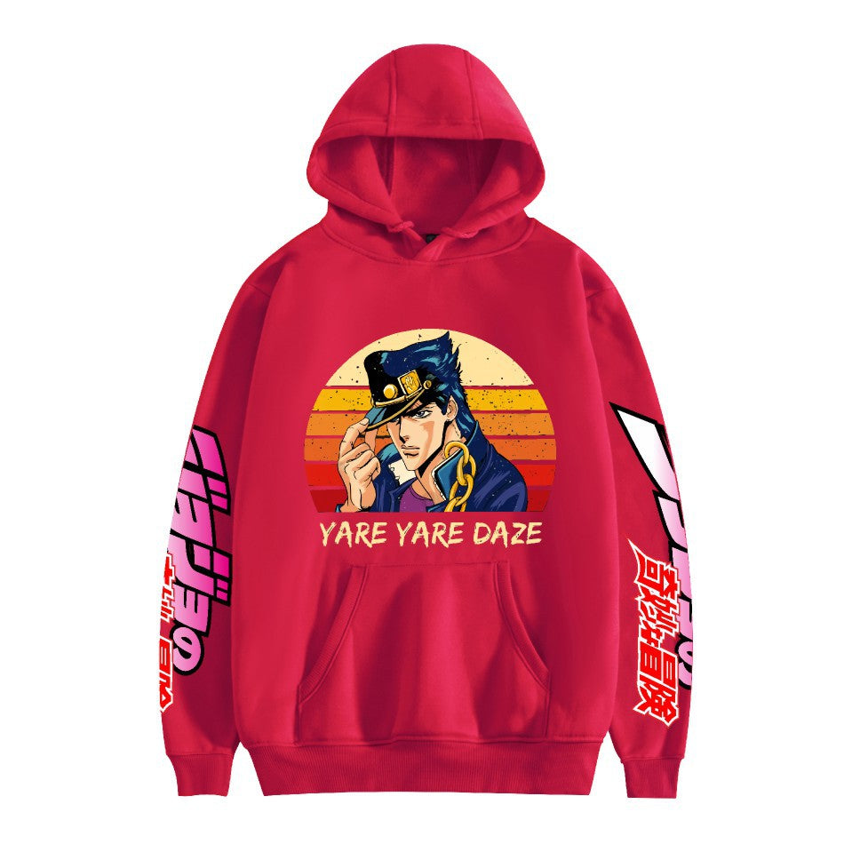 New wonderful adventure printed hoodie loose casual men's and women's trendy autumn and winter cross-border sweater Hoodies