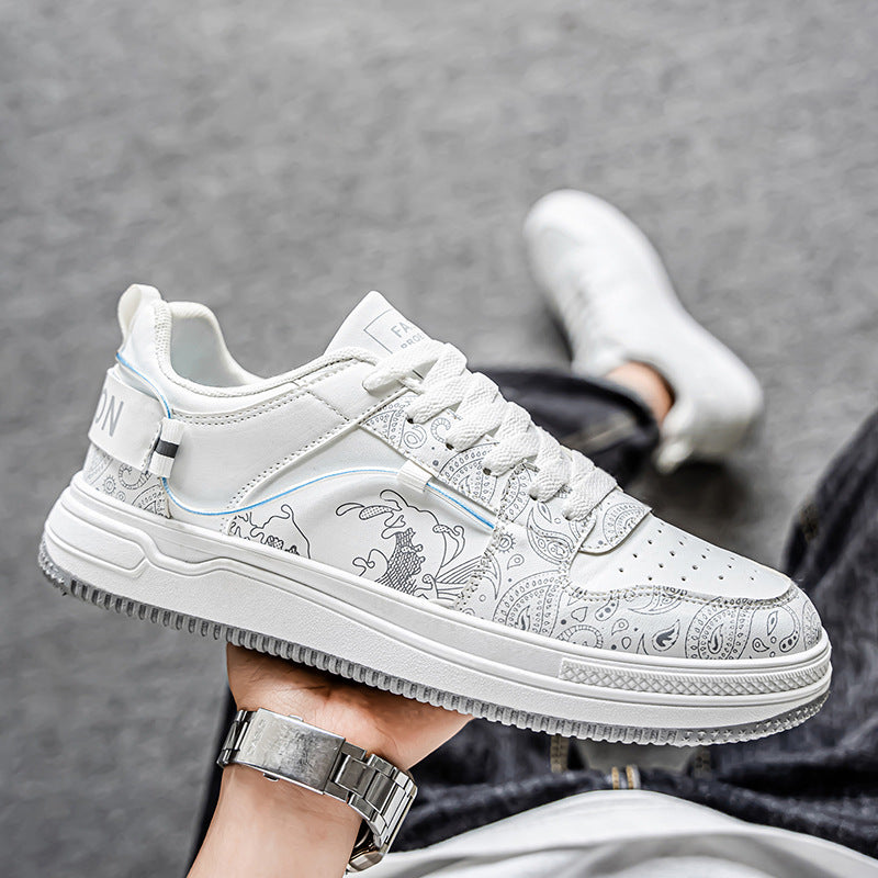 New Summer Casual Sneakers for Men, Fashionable and Versatile Sports Style Youth Men's Shoes