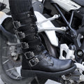 High-Top Long Boots Large Toe Cross-Border Temu Shein Popular Long Boots Men's High-Top Riding Leather Boots Dropshipping