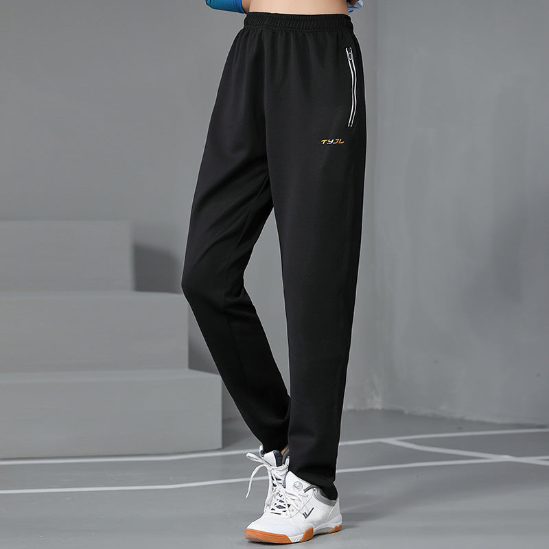 New Badminton Uniform Jacket Black and White Suit Men's and Women's Long-Sleeved Volleyball Uniform Table Tennis Uniform Competition Training Uniform