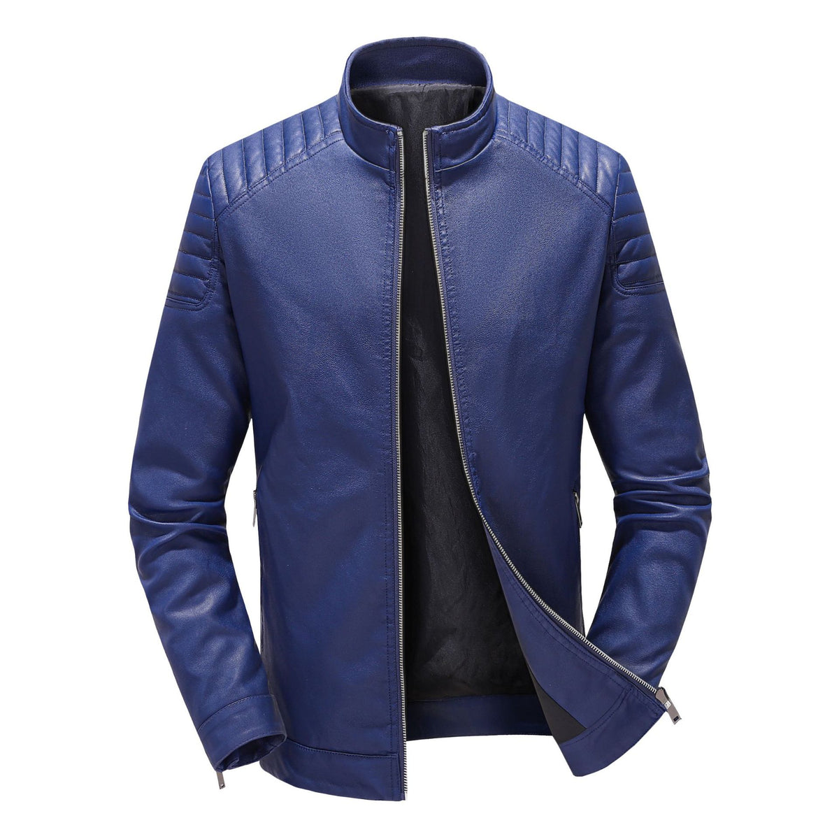 Spring and Autumn High-end Counter Leather Men's Top Leather Biker Clothing Leather Jacket Thin Coat Men