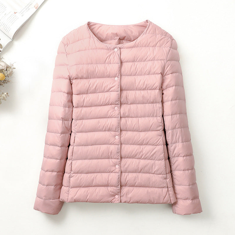 Winter 2024 New Warm Duck Down Liner Women's Lightweight Interior Fashion Casual All-match Down Jacket