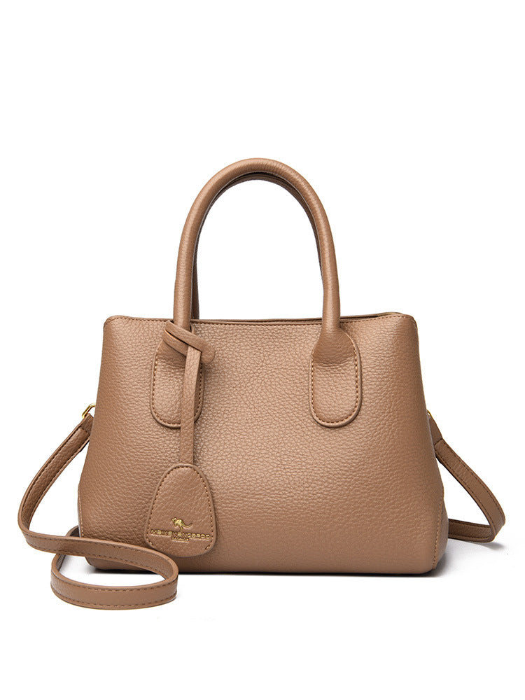 handbags Shoulder Hand Crossbody Bag 2025 New Commuter Ladies Fashion Middle-aged Handbag Mother