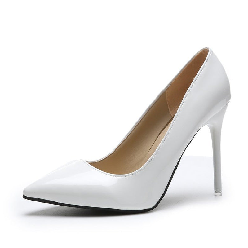 Women's High Heels Women's Large Size Flats 10.5cm High High Heels Size 35-44