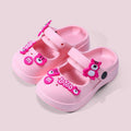 Girls' sandals Princess girls' summer children's hole slippers big children's baby girls' outdoor beach shoes non-slip baby