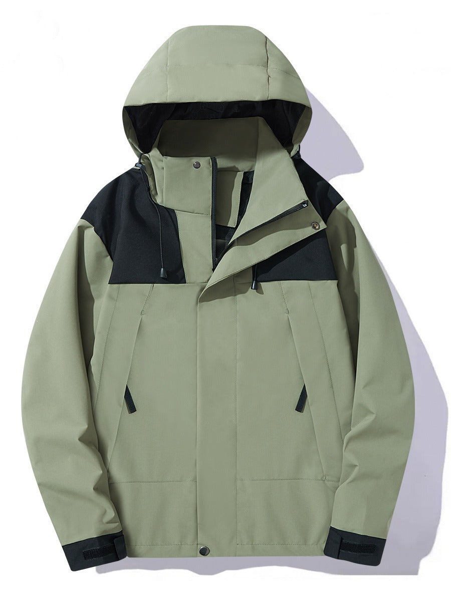 Jacket men's spring and autumn jacket men's and women's outdoor leisure sports windproof waterproof couple windbreaker Mountaineering